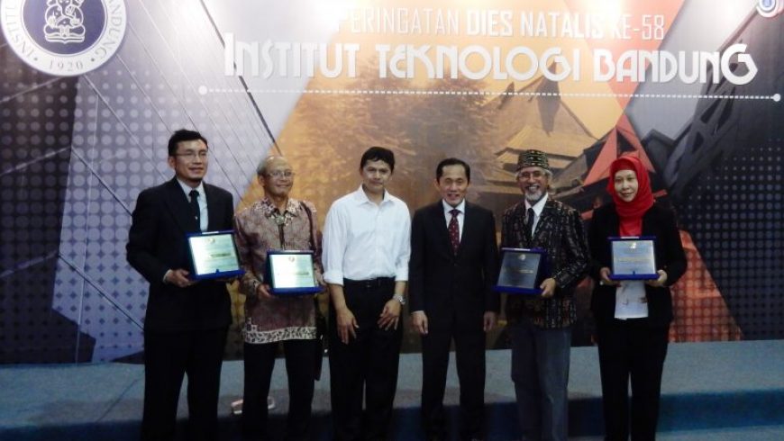 4 Academics FITB – ITB 58th Anniversary Awarded