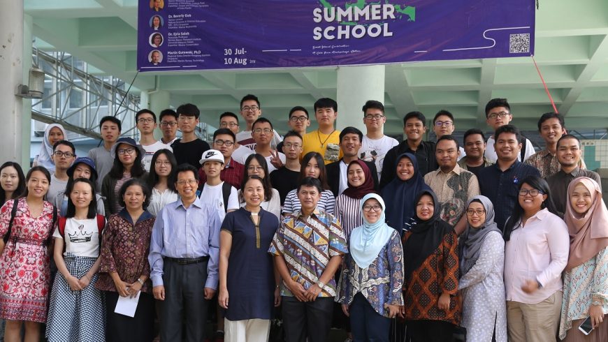 Opening Ceremony of International Summer School at Faculty of Earth Sciences and Technology (FEST) – ITB 2018