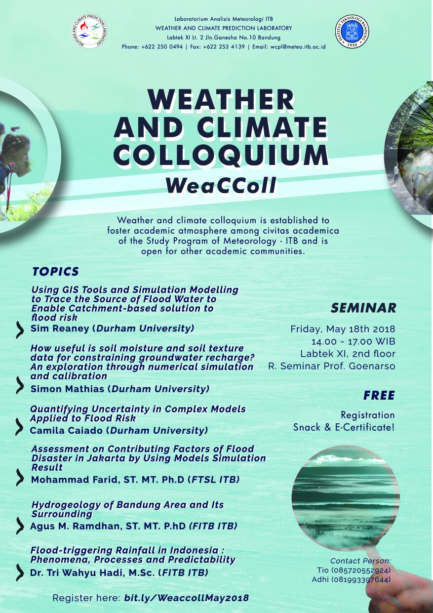 Weather  and  Climate  Colloquium