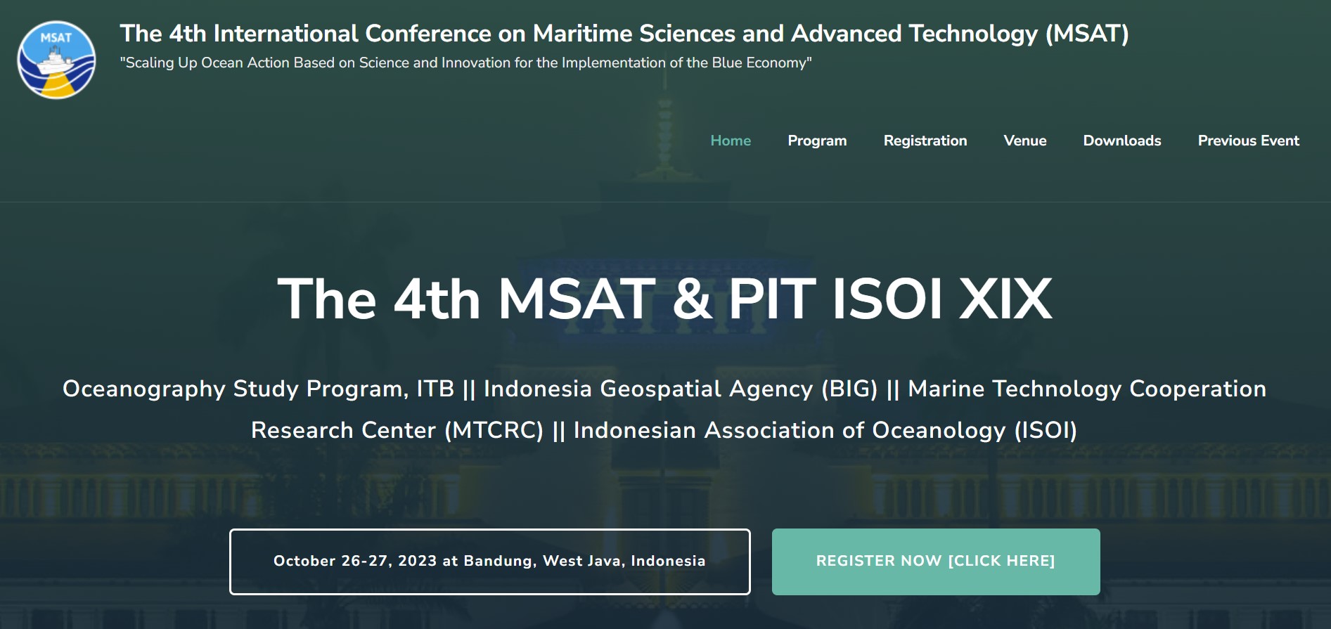 The 4th International Conference on Maritime Sciences and Advanced Technology (MSAT)