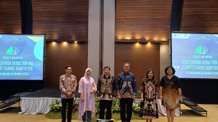 Faculty of Earth Science (FEST) Institut Teknologi Bandung (ITB) hosted an opening ceremony for  Capacity Building Training on Disaster Risk Reduction and Climate Change Mitigation and Adaptation workshop.