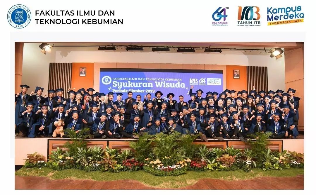 Celebrating Success: Faculty of Earth Sciences and Technology (FEST) – Institut Teknologi Bandung (ITB) Graduates Shine in October Period Graduation Ceremony