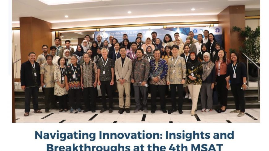 Navigating innovation : insights and breakthroughs at the 4 th msat conference