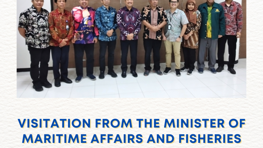 VISITATION FROM THE MINISTER OF MARITIME AFFAIRS AND FISHERIES