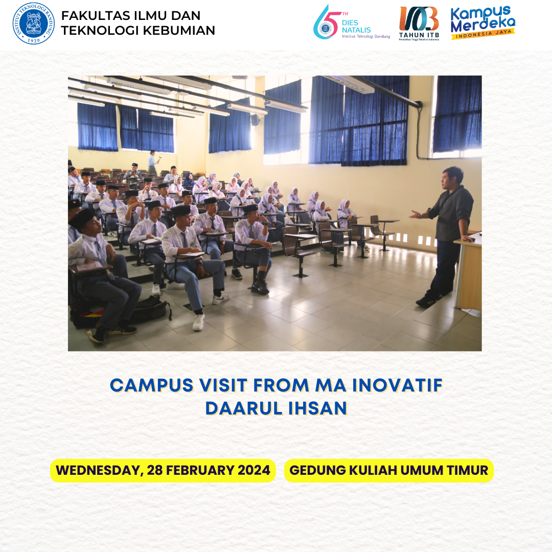 CAMPUS VISIT FROM MA INOVATIF DARUL IHSAN – FITB – ITB