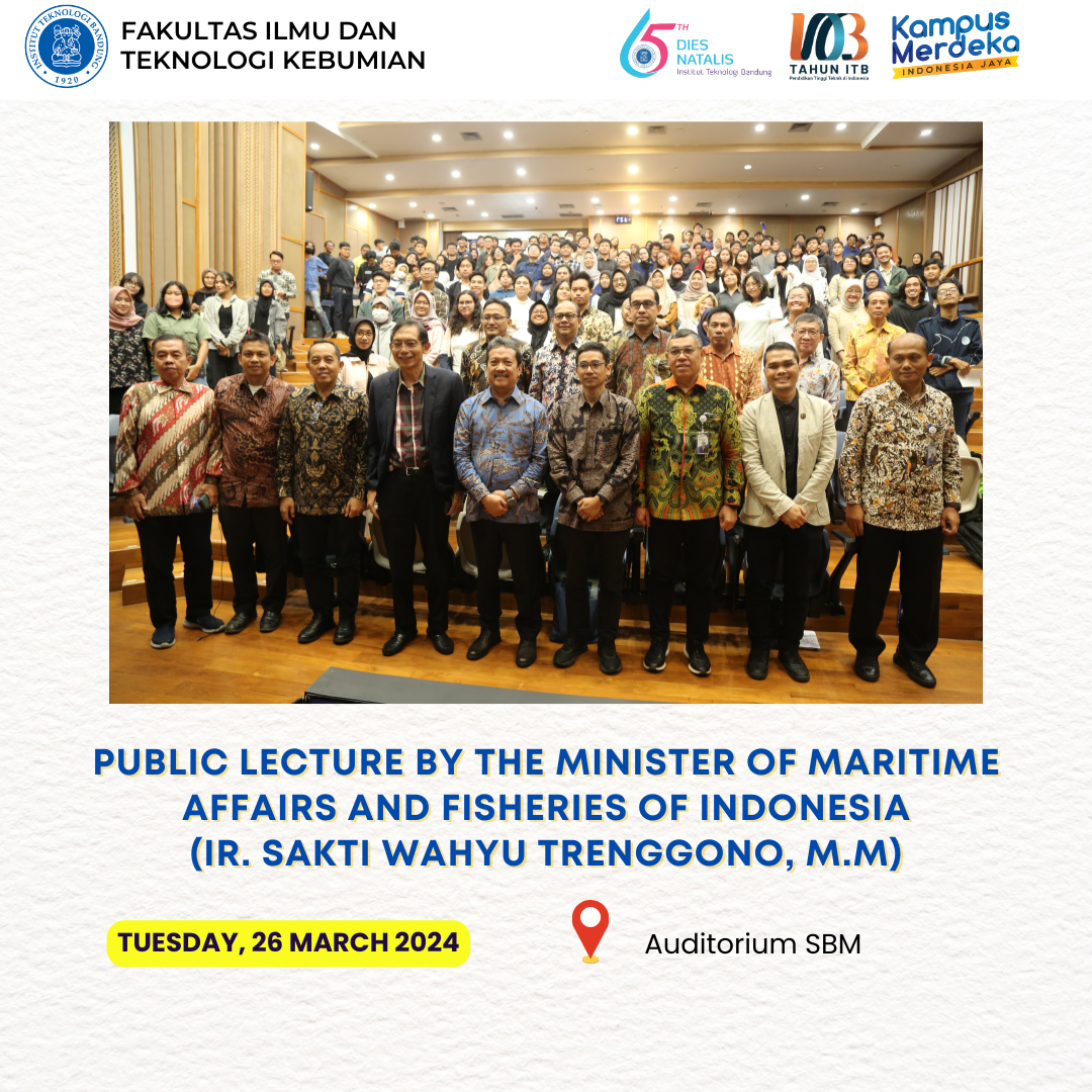 public lecture by the minister of maritime affairs and fisheries of indonesia