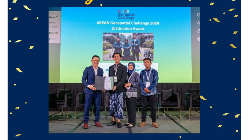 1st  place winner in the ASEAN Geospatial Challenge 2024